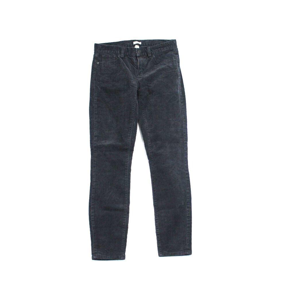 J.Crew Women Green Corduroy Pants Stretch Size 26